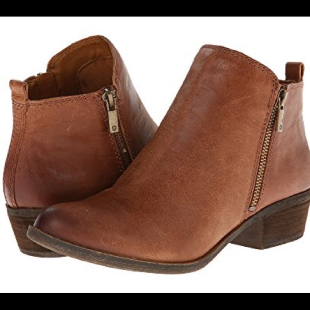 Lucky Brand Tan Booties